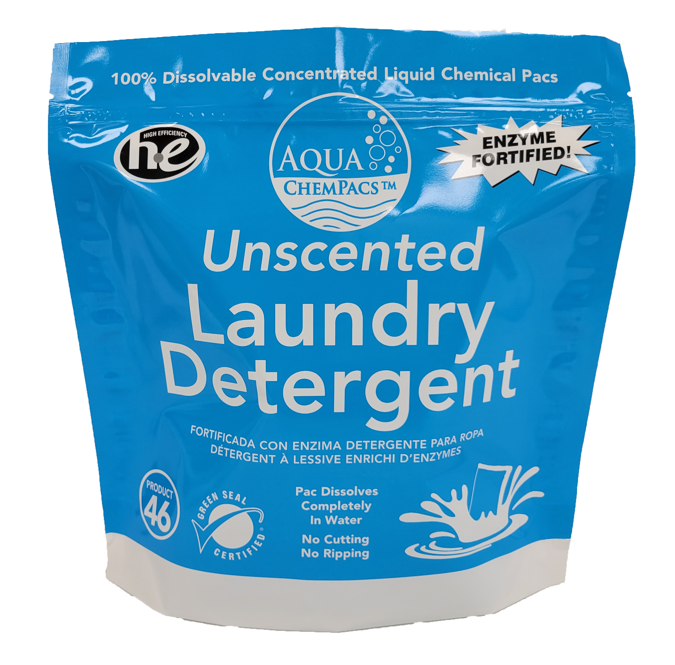 Laundry Detergent UN-Scented w/Enzymes